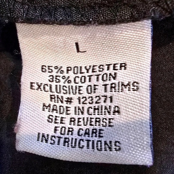 Orange Kiss Essentials Multi-Pocket Cargo Joggers | Black Techwear Size L - Picture 8 of 11